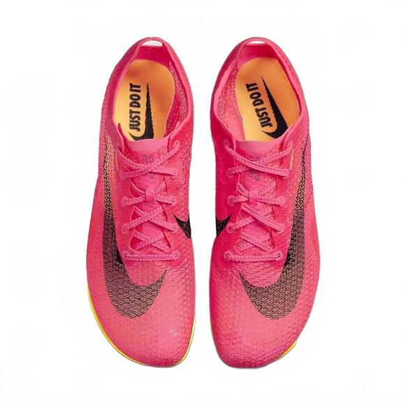 NEW NIKE men's air zoom victory track & field spike shoes in hyper pink/black-la - Picture 3 of 5